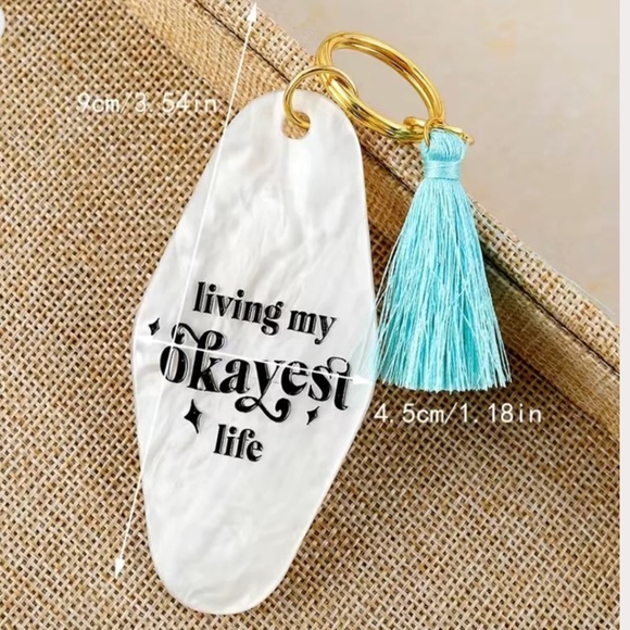 Okayest Life Key Chain - Picture 2 of 3